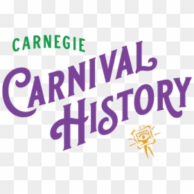 Carnegie Carnival History - Graphic Design, HD Png Download - mardi gras border png