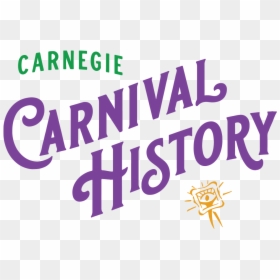 Carnegie Carnival History - Graphic Design, HD Png Download - mardi gras border png