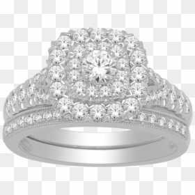 Engagement Ring, HD Png Download - silver wedding rings png