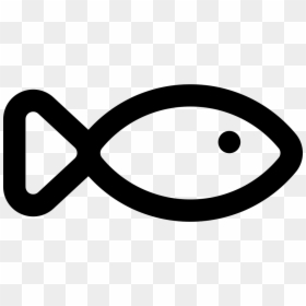 Fish Outline - Peces Simbolo, HD Png Download - fish outline png