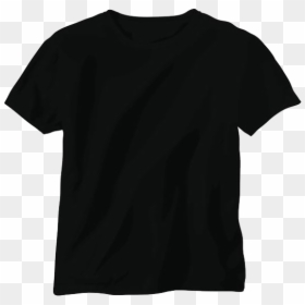 Black T Shirt Template Png - Corvette Black T Shirt, Transparent Png - tshirt template png