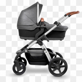 Pram Baby Stroller Transparent Images - Silver Cross Pram Wave, HD Png Download - baby carriage png