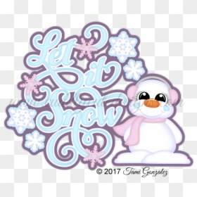 Cartoon, HD Png Download - let it snow png