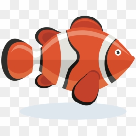 Clown Fish Clip Art - Clown Fish Clipart Png, Transparent Png - fish outline png