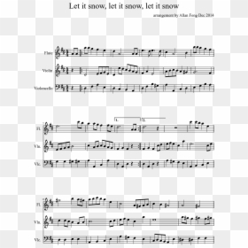 Love Is All That Matters Piano Sheet, HD Png Download - let it snow png