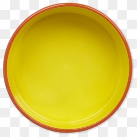Platter - Dog Bowl Png Top View, Transparent Png - empty plate png