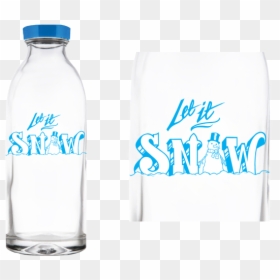 Let It Snow - Environmental Water Bottle Design, HD Png Download - let it snow png