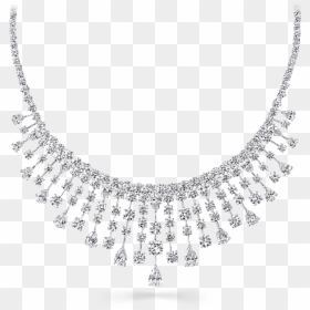 Chain - Diamond Necklace Jewellery Png, Transparent Png - diamond chain png