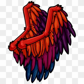 Transparent Phoenix Wings Png - Club Penguin Wings, Png Download - phoenix wings png