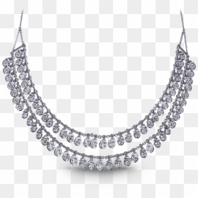 Diamond Necklace For Engagement, HD Png Download - diamond chain png