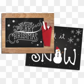 Calligraphy, HD Png Download - let it snow png