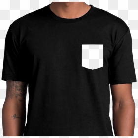 Template Shirt Pocket Png, Transparent Png - tshirt template png