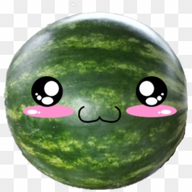 #sandia #fruta #fruit #watermelon #kawaii #cute - Kawaii Melon, HD Png Download - sandia png