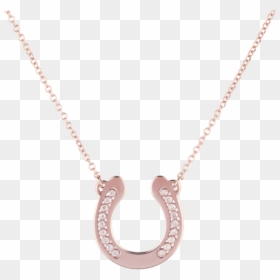 Horse Shoe Necklace Png, Transparent Png - diamond chain png