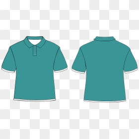 Difference Between Polo And T Shirt - Camisa Polo Desenho Png, Transparent Png - tshirt template png