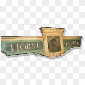 Horse Trader Tavern Sign - Wood, HD Png Download - vintage sign png