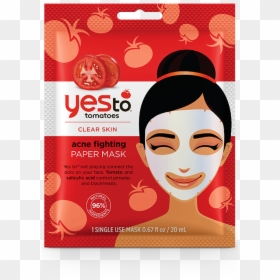 Yes To Tomatoes Mask, HD Png Download - pimple png
