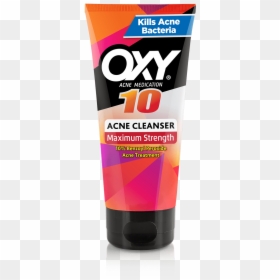 Oxy 10 Acne Cleanser, HD Png Download - pimple png