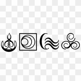 Four Elements, Element, Elemental, Earth, Air, Water, HD Png Download - element png