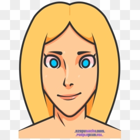 Oval , Png Download - Cartoon, Transparent Png - blonde girl png