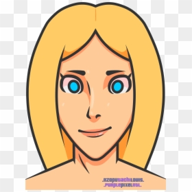 Oval , Png Download - Cartoon, Transparent Png - blonde girl png