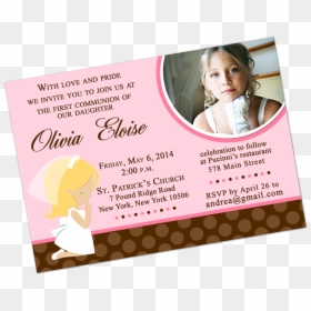 Angel Christening Invitations Blue, HD Png Download - blonde girl png