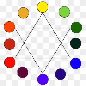 Imagen - Triangulo De Colores Primarios, HD Png Download - lineas de colores png