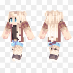 Skin Minecraft Blonde Girl, HD Png Download - blonde girl png