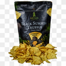 Black Summer Truffle Potato Chips, HD Png Download - potato chip png