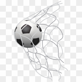 Transparent Volleyball Net Clipart - Transparent Background Soccer Net Png, Png Download - soccer ball png image