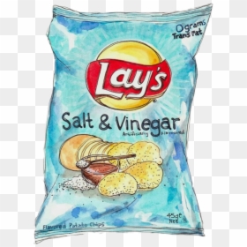 Potato-chip - Lays Potato Chips Drawing, HD Png Download - potato chip png