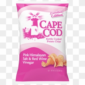 Pink Himalayan Salt & Red Wine Vinegar Is A Limited - Red Wine Vinegar Kettle Chips, HD Png Download - potato chip png