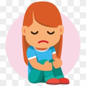 Depression Sad Child Clipart Cartoon Image Of Free - 98% Of Straight Men Wont Date Trans Women, HD Png Download - children clipart png