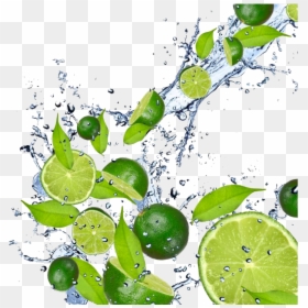 #mq #lime #splash #water #fruit #green - Fruit Water Splash Png, Transparent Png - fruit splash png