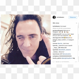 Tom Hiddleston Loki Instagram, HD Png Download - tom hiddleston png