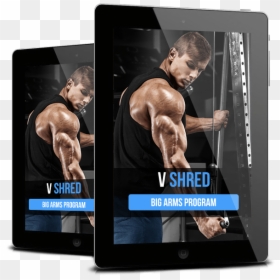 Rdx Cuff Weight Lifting, HD Png Download - muscle arms png