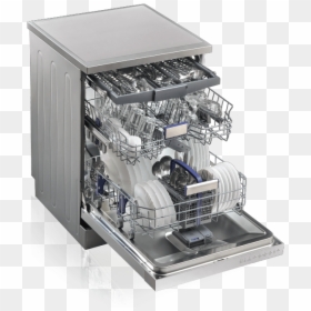 Voltas Beko Dishwasher Aquaflex Technology - Dishwasher Machine, HD Png Download - dishwasher png