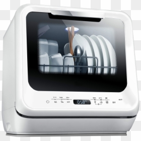 The Amazing "midea - Midea Mini Dishwasher, HD Png Download - dishwasher png