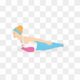 Squeeze Your Shoulder Blades Together, Keep Your Arms - Illustration, HD Png Download - muscle arms png