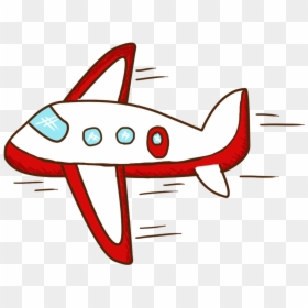Dessinés À La Main Illustration Véhicule Avion Png - Caricatura Imágenes De Aviones, Transparent Png - aviones png