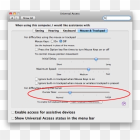 Mac Os Anti Aliasing, HD Png Download - windows cursor png