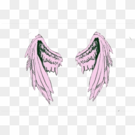 Drawings Of Wings Aesthetic, HD Png Download - angel wings png tumblr