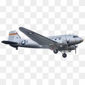 Aviones Históricos, Douglas C-47, Históricamente, HD Png Download - aviones png