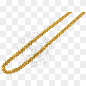 Transparent Gold Chains Png - Necklace, Png Download - gold chain gangster png
