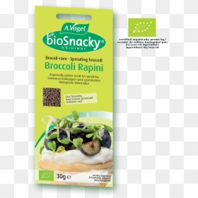 Biosnacky® Broccoli Rapini Sprouting Seeds - Vogel Bio Snacky Broccoli, HD Png Download - brocoli png