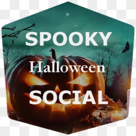 Spooky Halloween Social, HD Png Download - halloween .png