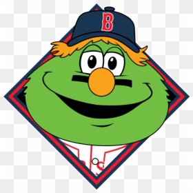 Boston Drawing Clip Art - Wally The Green Monster Cartoon, HD Png Download - boston red sox png