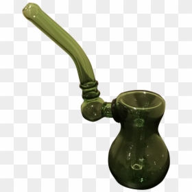 Green Glass Smoking Pipe, HD Png Download - smoking pipe png