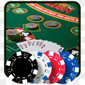 Flush - Poker Chips Transparent Background, HD Png Download - casino chips png