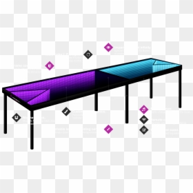 Infinity Beer Pong Table, HD Png Download - png table